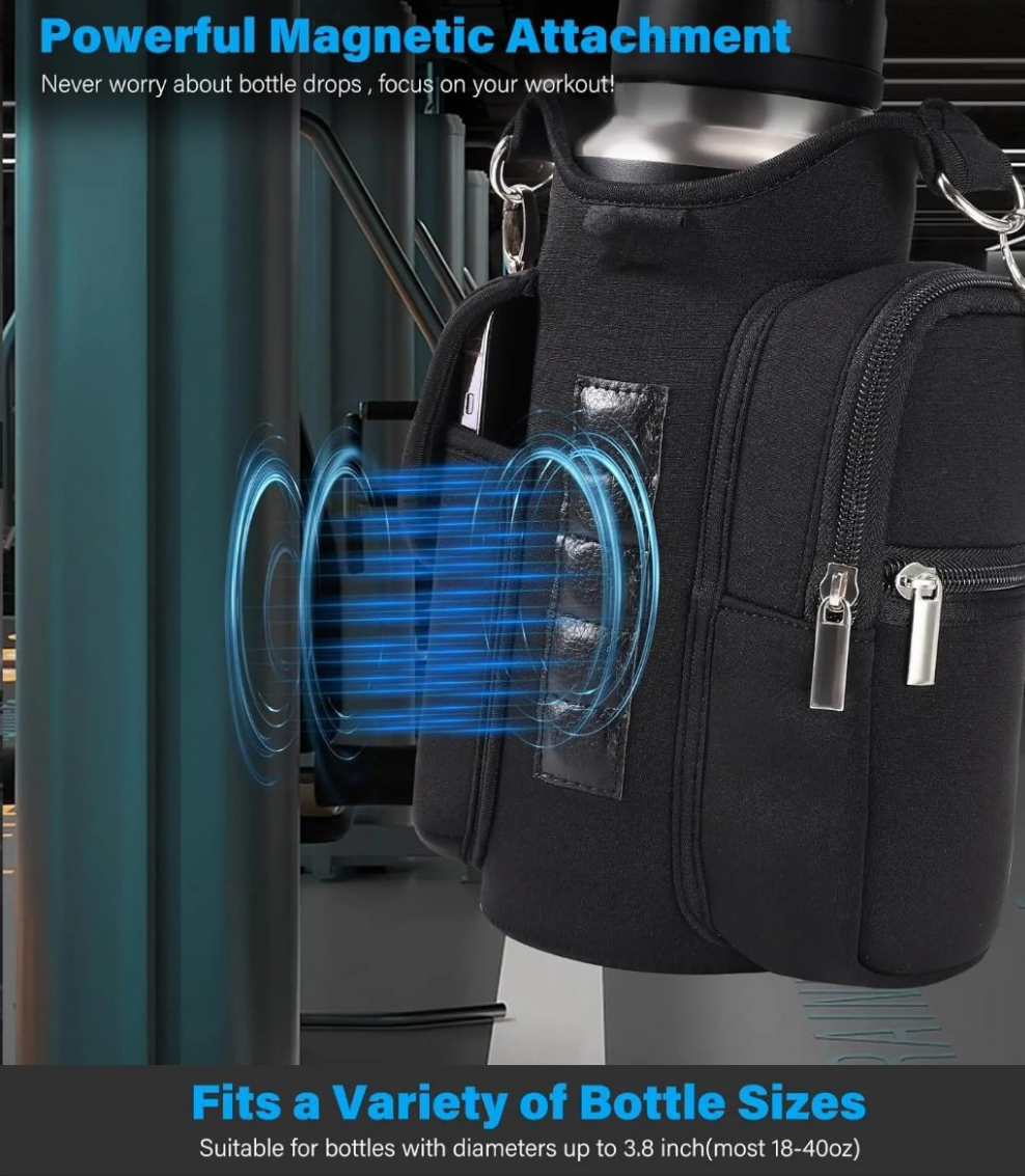 SUNDICK™ Magnetic Gym Bag – Smart. Secure. Stylish
