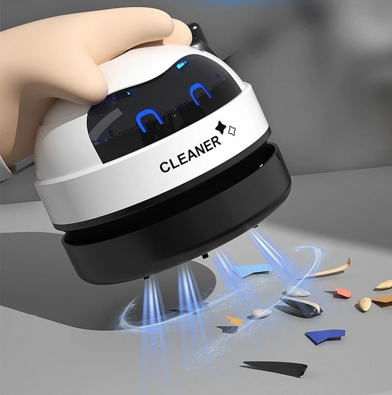 Mini Vacuum Cleaner – Rechargeable Wireless Desk, Car & Keyboard Dust Remover | Portable Handheld Clean